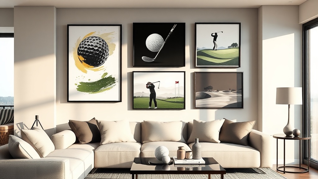 9 Leading Golf Wall Art Selections to Elevate Your Space